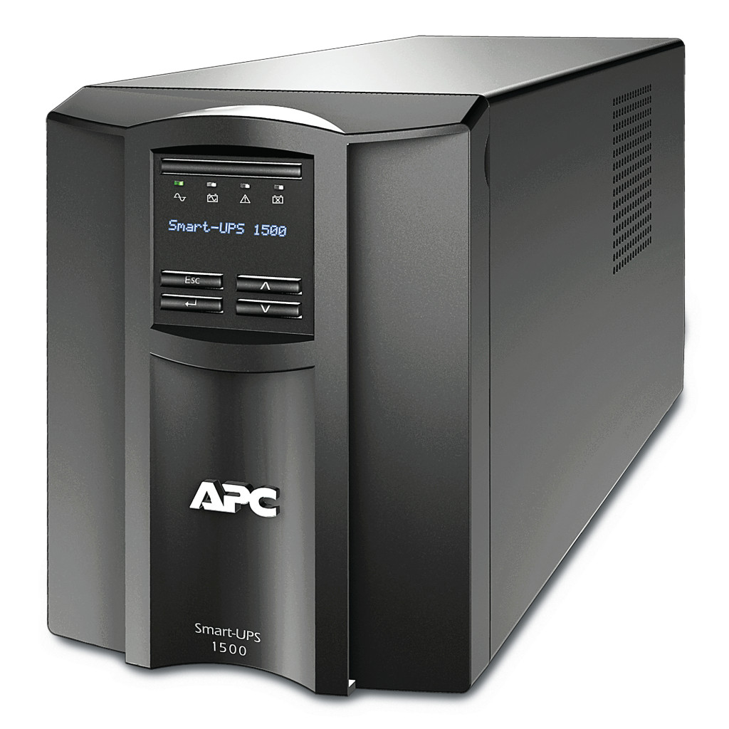 APC SMT1500IC puhvertoiteallikas (UPS) Liini-interaktiivne 1,5 kVA 1000 W 8 vahelduvvoolu kontakt