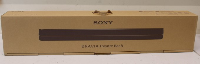 SALE OUT. Sony HT-A8000 Bravia Theatre Bar 8 Dolby Atmos Soundbar | Sony | Soundbar | HT-A8000 Bravia Theatre Bar 8 Dolby Atmos | Black | DAMAGED PACKAGING | Bluetooth | Wireless connection