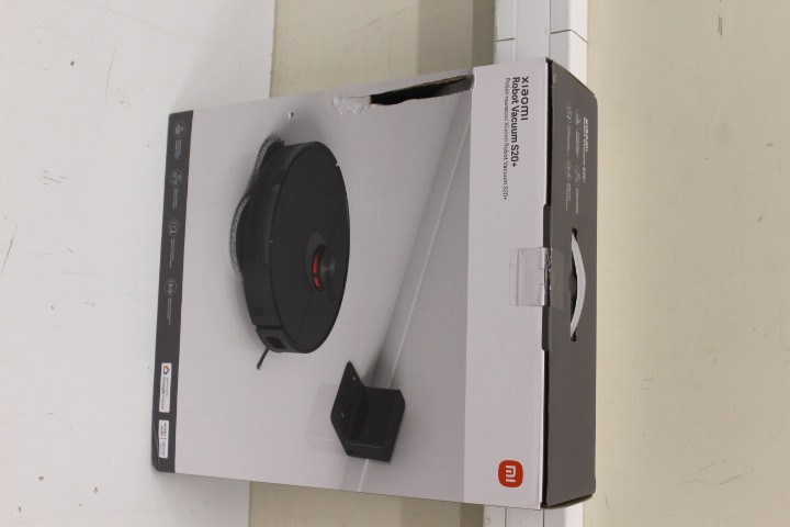 SALE OUT. Xiaomi Robot Vacuum S20+ (Black) EU | Xiaomi | Robot Vacuum (EU) | S20+ | Wet&Dry | Power 55 W | Dust capacity 0.45 L | Black | DAMAGED PACKAGING