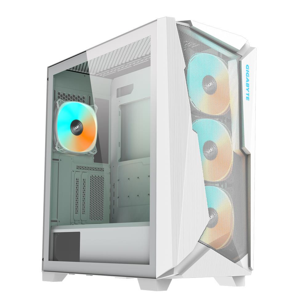 Case|GIGABYTE|C301GW V2|MidiTower|Case product features Transparent panel|Not included|ATX|EATX|MicroATX|MiniITX|Colour White|C301GWV2