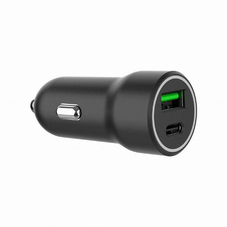 MOBILE CHARGER CAR USB 2PORT/TA-UC-A2PDQC20-CAR-01 GEMBIRD