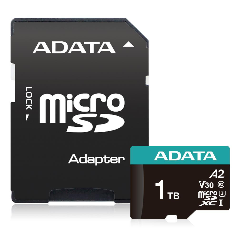 ADATA AUSDX1TUI3V30SA2-RA1 mälukaart 1 TB MicroSDXC UHS-I Klass 10