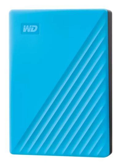 External HDD|WESTERN DIGITAL|My Passport|6TB|USB 2.0|USB 3.2|Colour Sky Blue|WDBR9S0060BBL-WESN