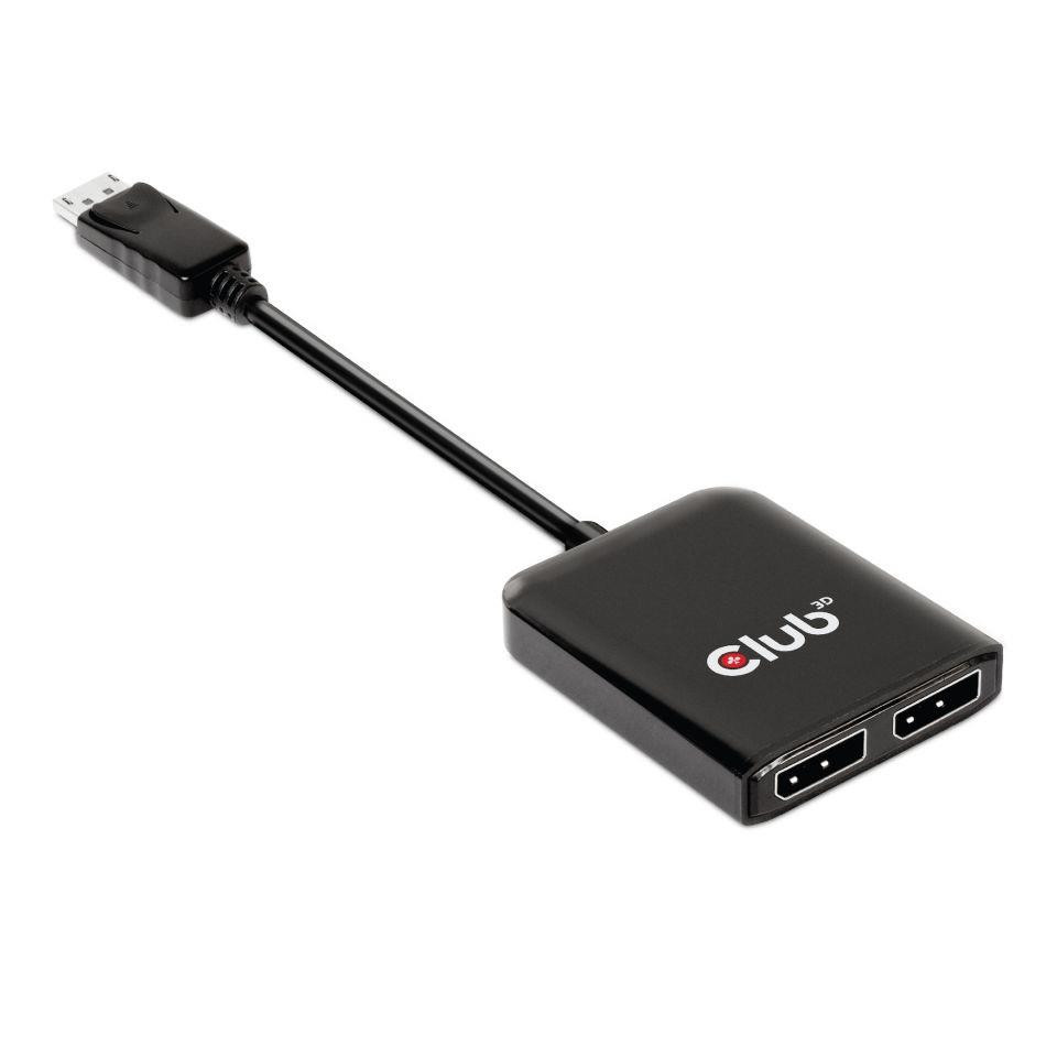 CLUB3D Multi Stream Transport (MST) Hub DisplayPort 2x DisplayPort