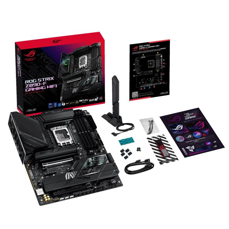 Mainboard|ASUS|Intel Z890|LGA1851|ATX|Memory DDR5|Memory slots 4|1xPCI-Express 4.0 16x|1xPCI-Express 5.0 16x|5xM.2|1xHDMI|1xDisplayPort|1xAudio-In|1xAudio-Out|2xUSB 2.0|4xUSB 3.0|4xUSB 3.1|2xUSB-C|2xUSB-C w/Thunderbolt|1xOptical S/PDIF|1xRJ45|ROGSTRIXZ890-FGAMWIFI