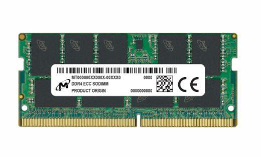 Server Memory Module|MICRON|DDR4|16GB|ECC|3200 MHz|CL 22|1.2 V|MTA9ASF2G72HZ-3G2R