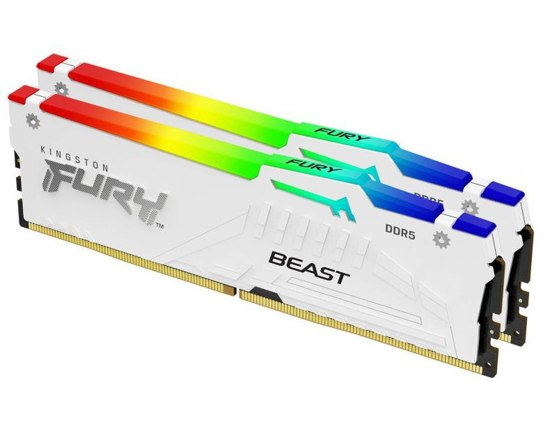 Kingston Technology FURY Beast RGB mälumoodul 32 GB 2 x 16 GB DDR5 2800 MHz