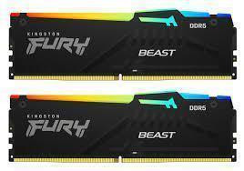 Kingston Technology FURY Beast RGB mälumoodul 32 GB 2 x 16 GB DDR5 ECC