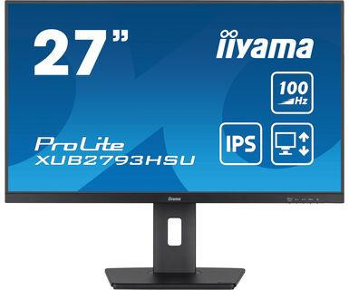 iiyama ProLite PC lamekuvar 68,6 cm (27") 1920 x 1080 pikslit Full HD LED Must