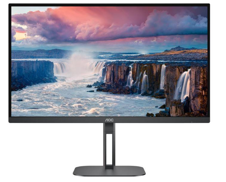 AOC V5 Q27V5N/BK PC lamekuvar 68,6 cm (27") 2560 x 1440 pikslit Quad HD LED Must