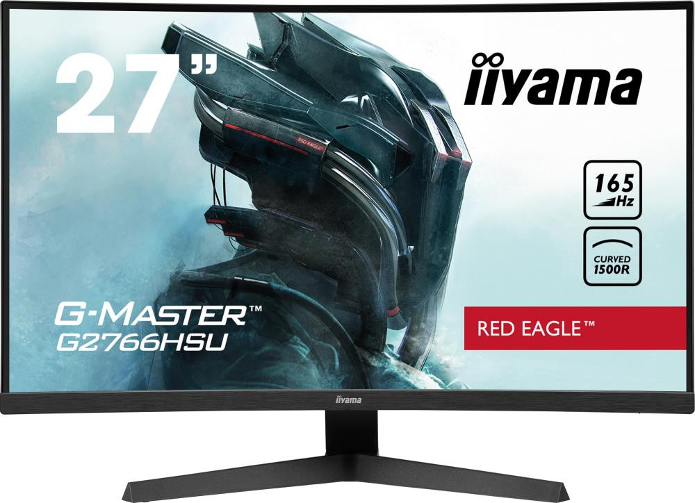 iiyama G-MASTER G2766HSU-B1 LED display 68,6 cm (27") 1920 x 1080 pikslit Full HD Must