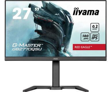 iiyama G-MASTER GB2770QSU-B6 PC lamekuvar 68,6 cm (27") 2560 x 1440 pikslit 2K Ultra HD LCD Must