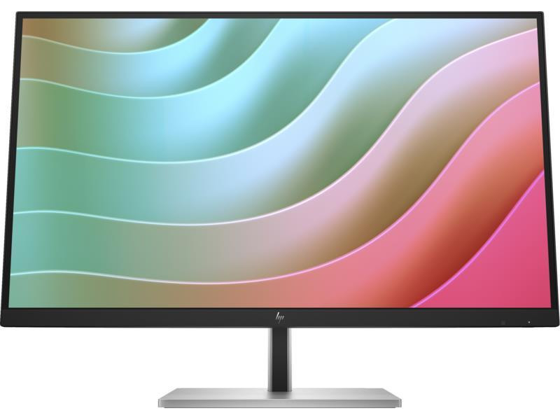 HP E-Series E27k G5 4K USB-C Monitor PC lamekuvar 68,6 cm (27") 3840 x 2160 pikslit 4K Ultra HD LCD Must, Hõbe