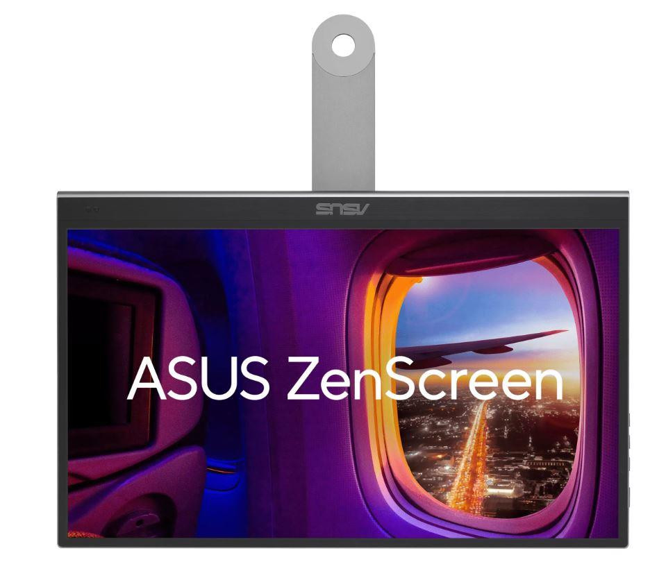 ASUS ZenScreen MQ16AHE PC lamekuvar 39,6 cm (15.6") 1920 x 1080 pikslit Full HD OLED-ekraan Hõbe