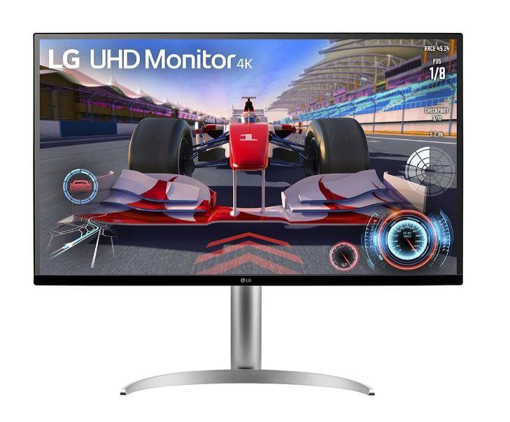 LG 32UQ750P-W PC lamekuvar 80 cm (31.5") 3840 x 2160 pikslit 4K Ultra HD LCD Hall