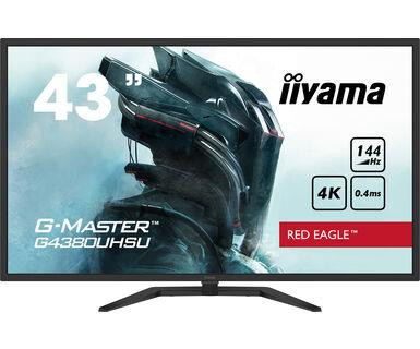 iiyama G-MASTER G4380UHSU-B1 PC lamekuvar 108 cm (42.5") 3840 x 2160 pikslit 4K Ultra HD LED Must