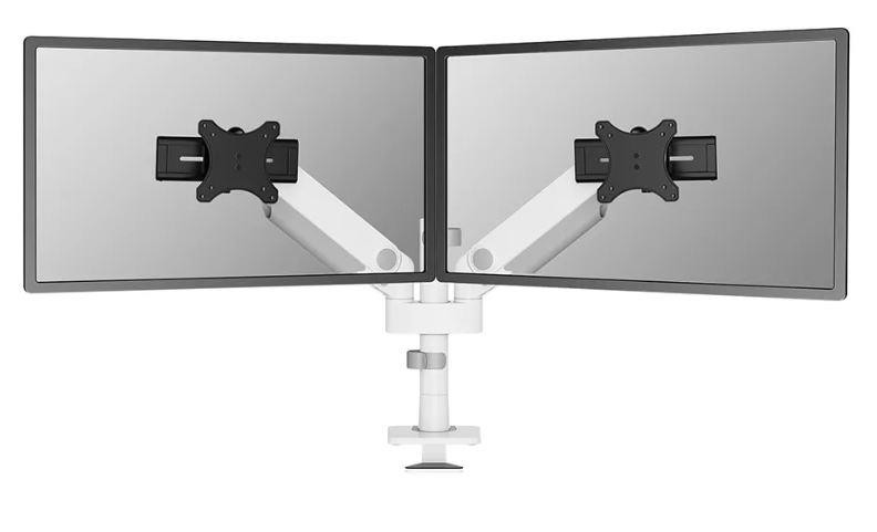 Neomounts DS65S-950WH2 monitori kinnitus ja alus 86,4 cm (34") Laud Valge