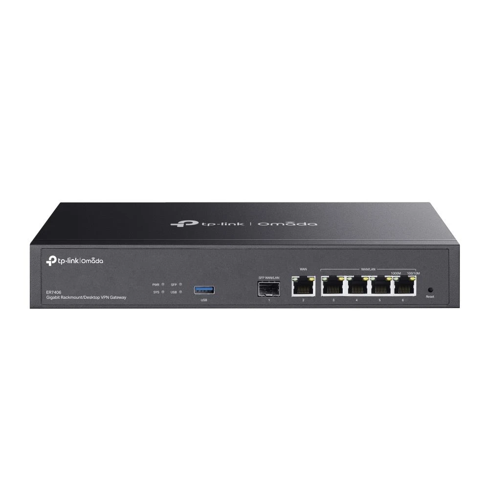TP-Link ER7406 juhtmega ruuter Gigabit Ethernet Must