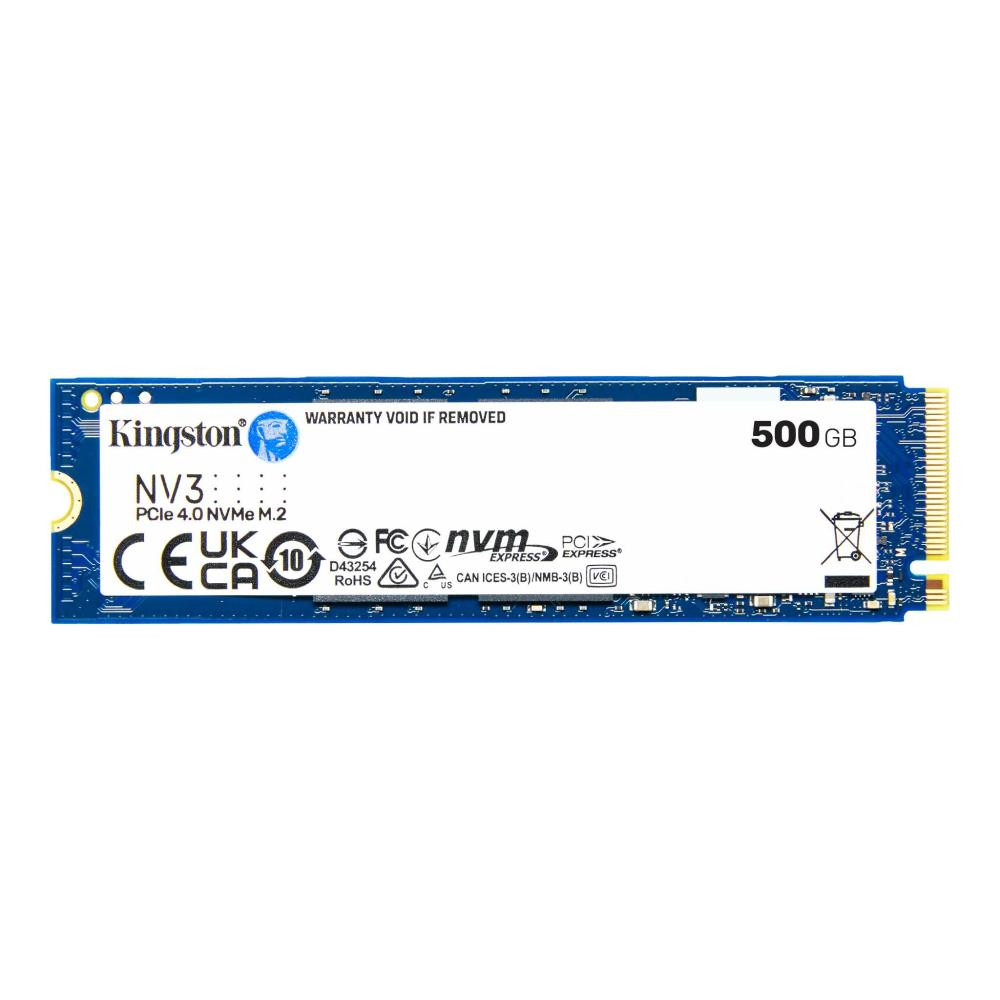 Kingston Technology NV3 500 GB M.2 PCI Express 4.0 NVMe 3D NAND