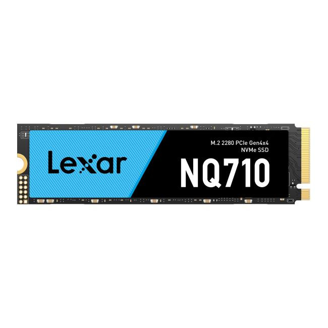 SSD|LEXAR|NQ710|2TB|Heatsink M.2|PCIe Gen4|NVMe|Write speed 4000 MBytes/sec|Read speed 5000 MBytes/sec|TBW 680 TB|MTBF 150000 hours|LNQ710X002T-RNNNG