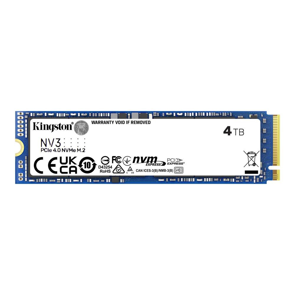 Kingston Technology NV3 4 TB M.2 PCI Express 4.0 NVMe 3D NAND