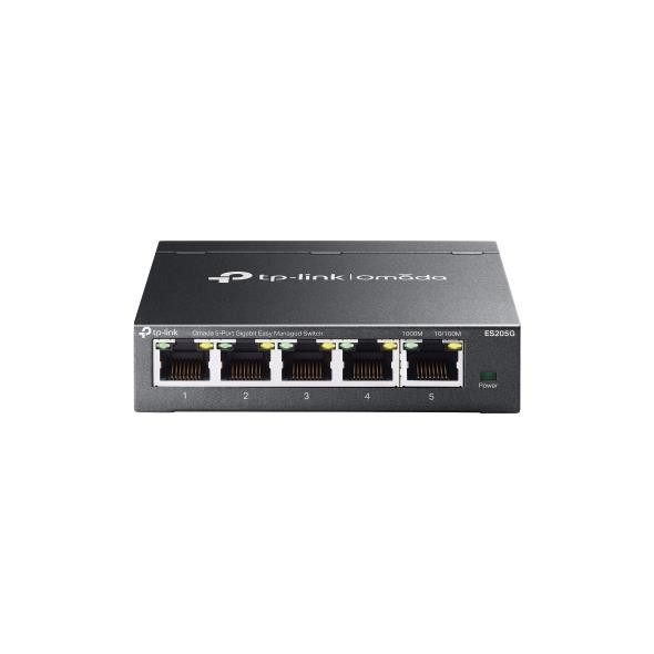 TP-Link Omada ES205G võrgulüliti Juhitav Gigabit Ethernet (10/100/1000) Must