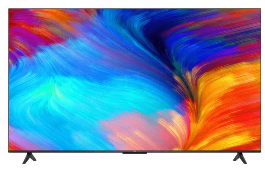 TCL 43P637 teler 109,2 cm (43") 4K Ultra HD Nutiteleri funktsioon WiFi Must