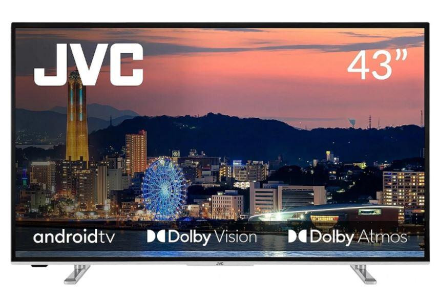 TV Set|JVC|43"|4K|3840x2160|Wireless LAN|Bluetooth|Silver|LT-43VG7400