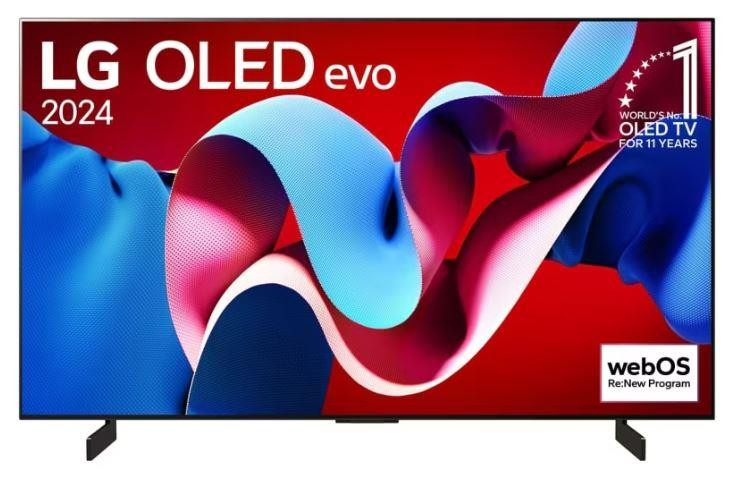 LG OLED42C41LA teler 106,7 cm (42") 4K Ultra HD Nutiteleri funktsioon WiFi Must