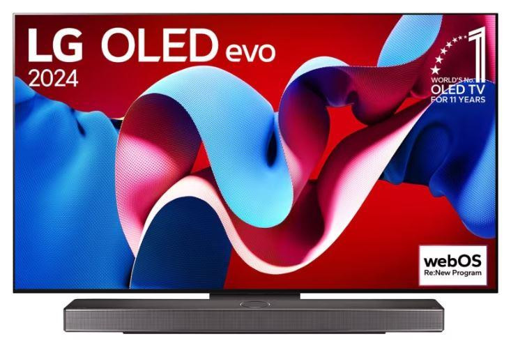 LG OLED55C41LA teler 139,7 cm (55") 4K Ultra HD Nutiteleri funktsioon WiFi Must