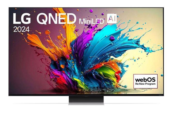 LG QNED 65QNED91T3A teler 165,1 cm (65") 4K Ultra HD Nutiteleri funktsioon WiFi Must