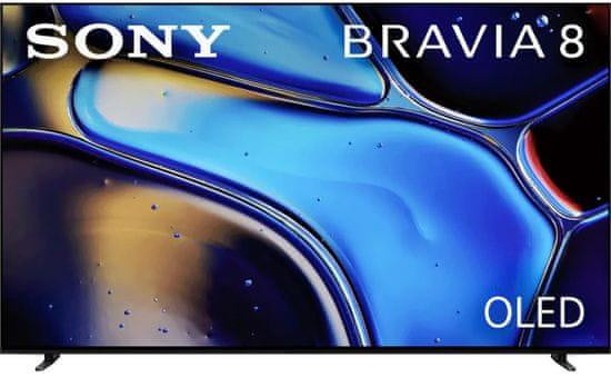 Sony BRAVIA 8 139,7 cm (55") 4K Ultra HD Nutiteleri funktsioon WiFi Hõbe