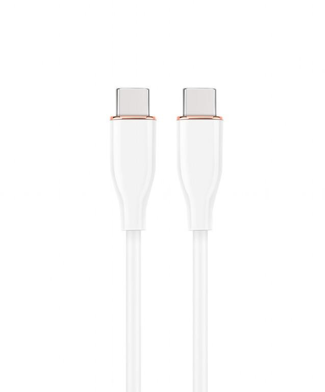 CABLE USB-C 1.5M PREMIUM WHITE/CC-USB2S-CMCM-1.5M-W GEMBIRD