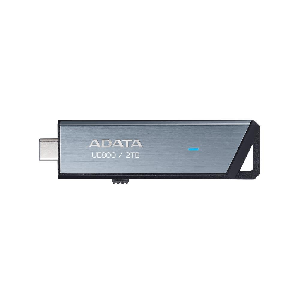 ADATA AELI-UE800-2T-CSG USB-välkmälu 2 TB USB tüüp-C 3.2 Gen 2 (3.1 Gen 2) Hõbe