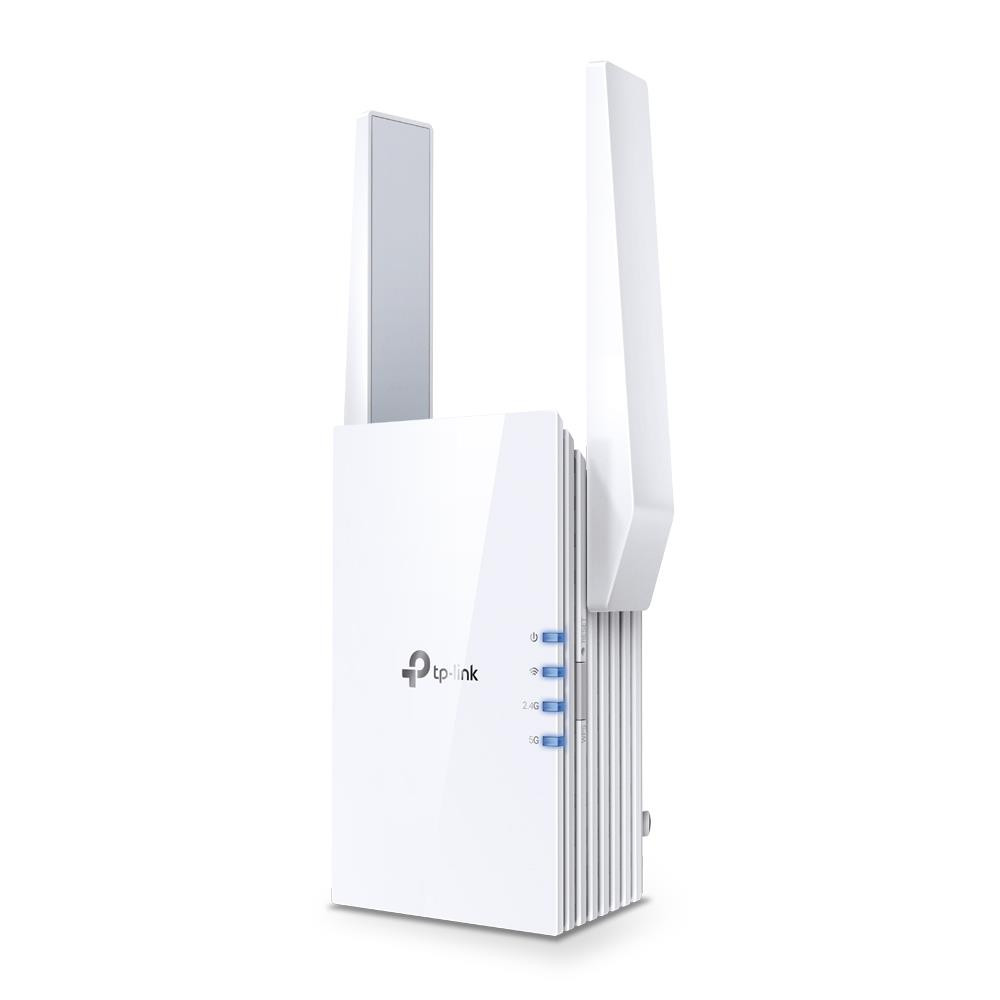 TP-Link RE705X wi-fi-võrgu süsteem Kaks sagedusala (2,4 GHz / 5 GHz) Wi-Fi 6 (802.11ax) Valge 1 Väline