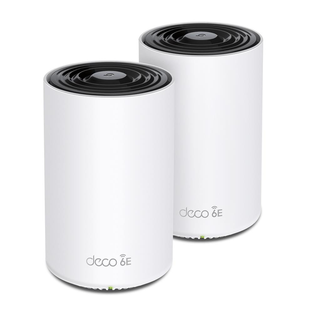 TP-Link Deco XE75 Pro (2-pack) Tri-band (2.4 GHz / 5 GHz / 6 GHz) Wi-Fi 6E (802.11ax) Valge 3 Sisemodem