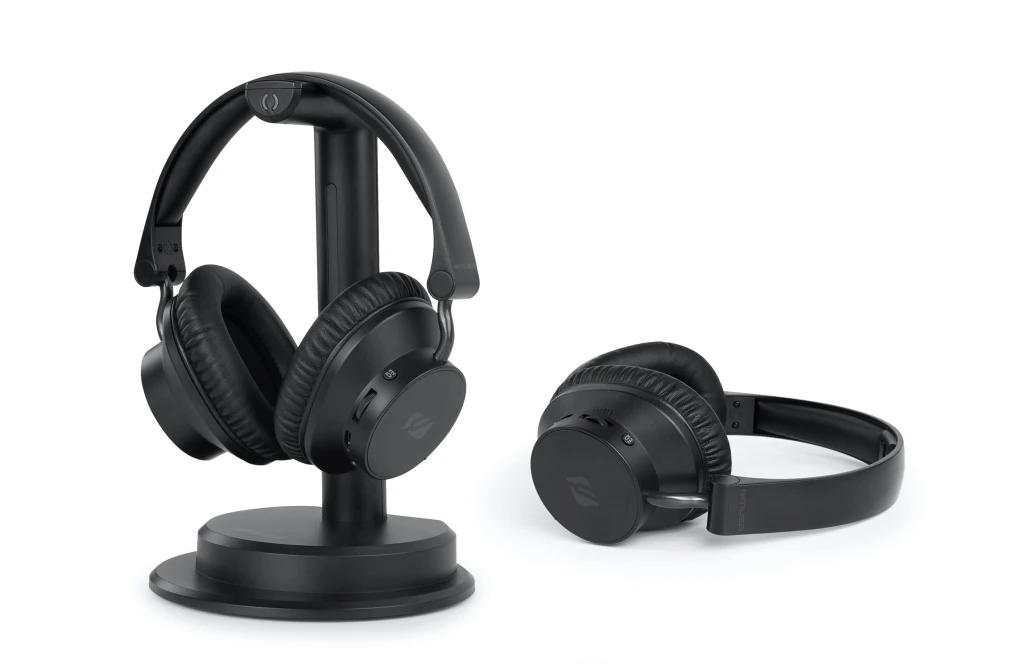 Muse | Pack 2 Wireless TV Headphones | M-288 CTV | Bluetooth | Black