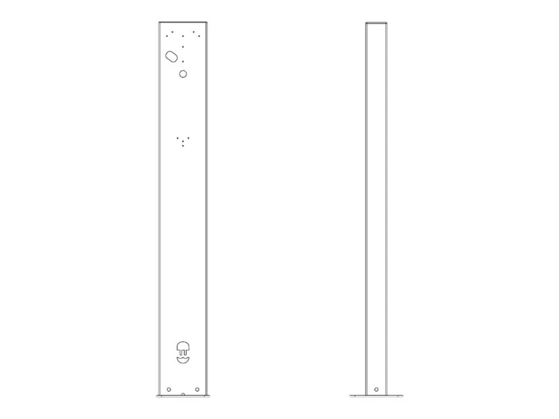 Wallbox | Pedestal Eiffel Basic Mono for Pulsar family