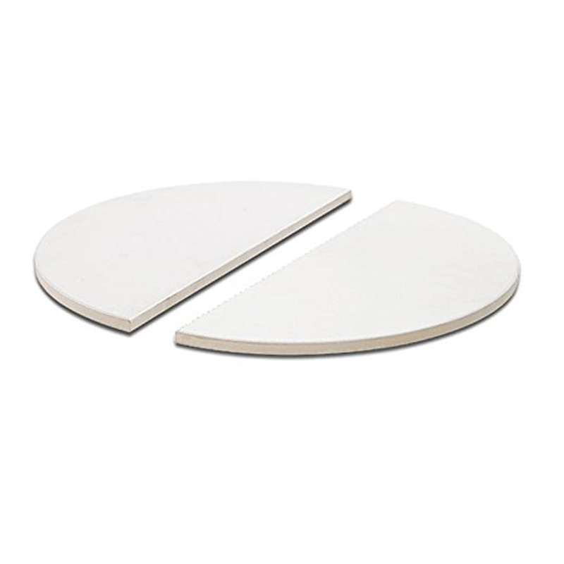 TunaBone | Half moon pizza stone, 190 mm for Kamado 23/24inch