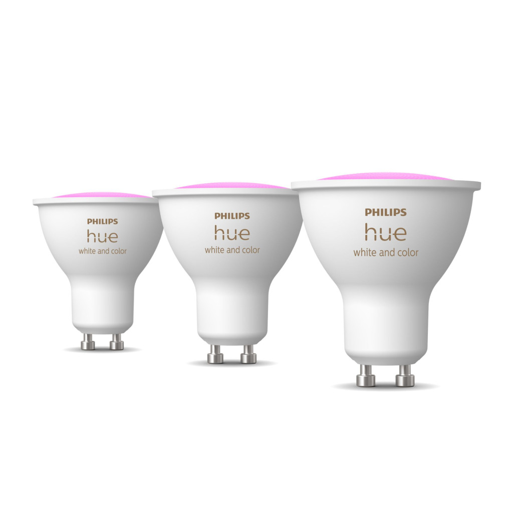 Philips Hue Smart Spotlight, 3pcs pack | GU10 | 4.2 W | White and colour light