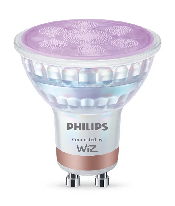 WiZ Philips Smart WiFi Spot PAR16 RGB, 3pcs | GU10 | 4.7 W | Full colour