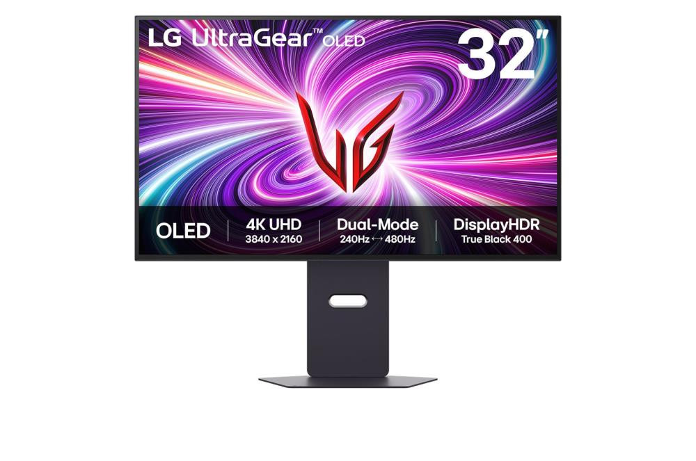 LG 32GS95UV-B PC lamekuvar 81,3 cm (32") 3840 x 2160 pikslit 4K Ultra HD OLED-ekraan Must