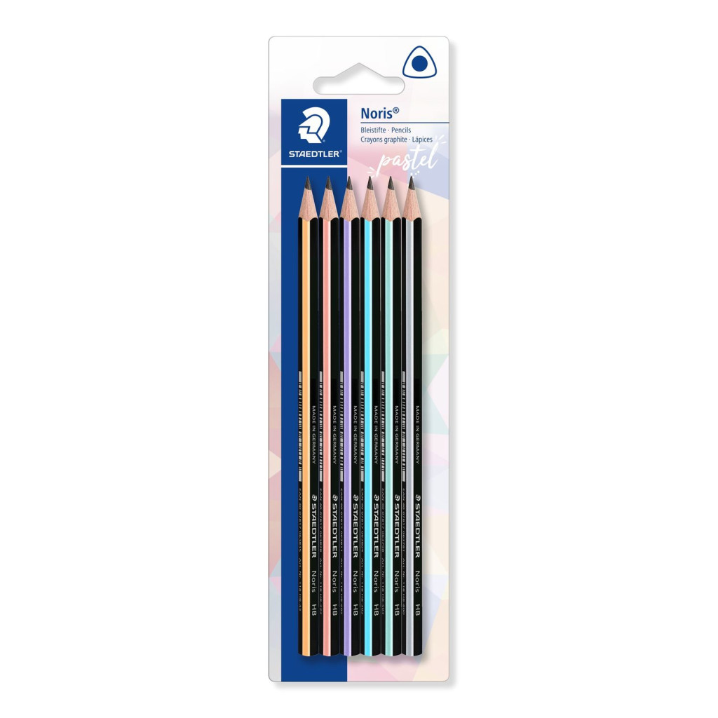 Harilik pliiats STAEDTLER Noris 118 HB ergonoomiline teritatud 6tk/pk