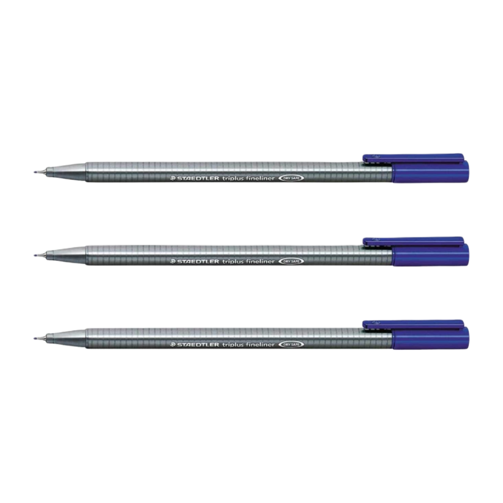 Tindipliiats STAEDTLER Triplus Fineliner 334 0,3mm sinine