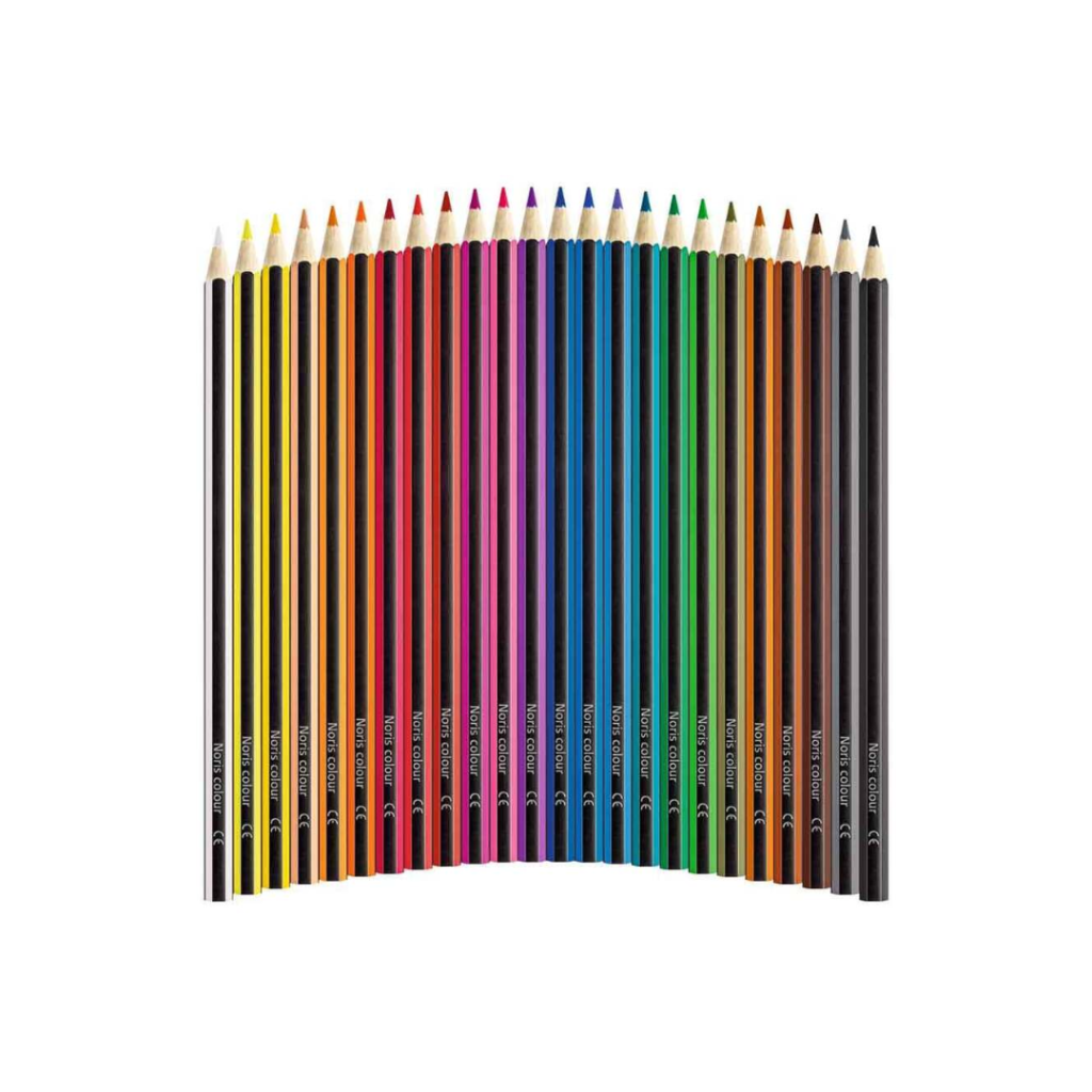 Värvipliiatsid STAEDTLER Noris Colour 185 24 värvi