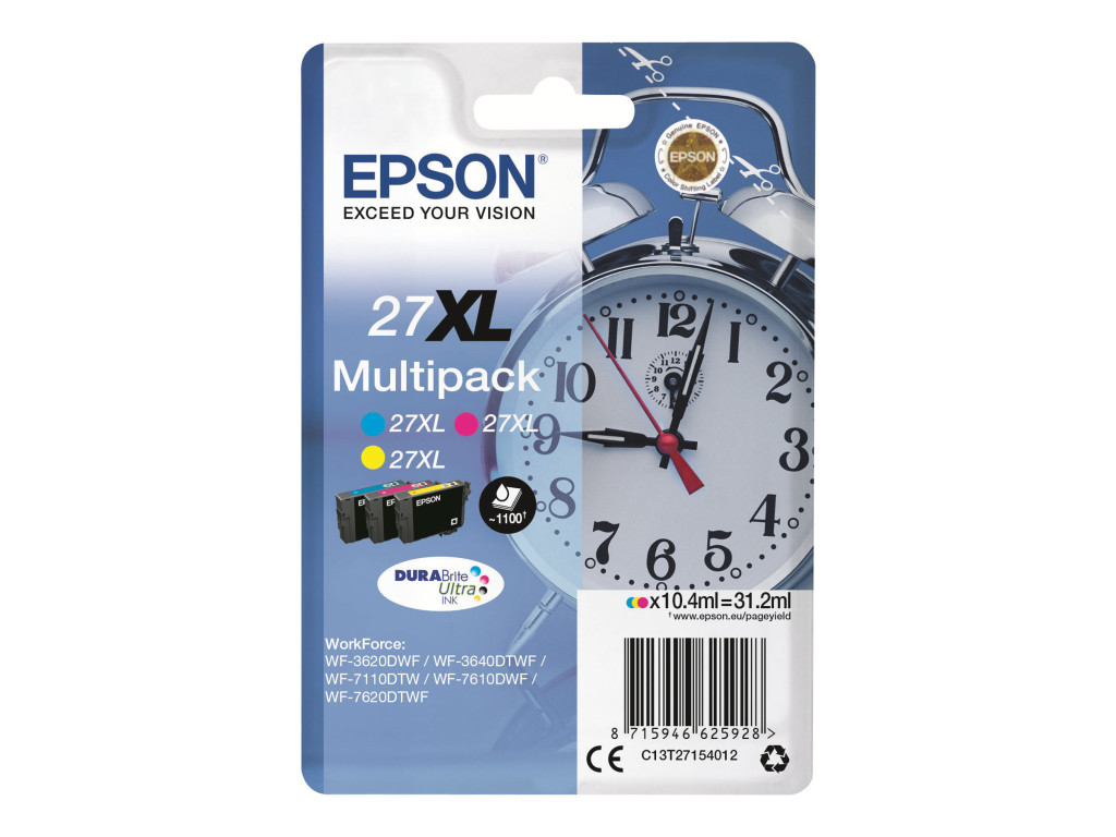 EPSON 27XL ink cartridge combo