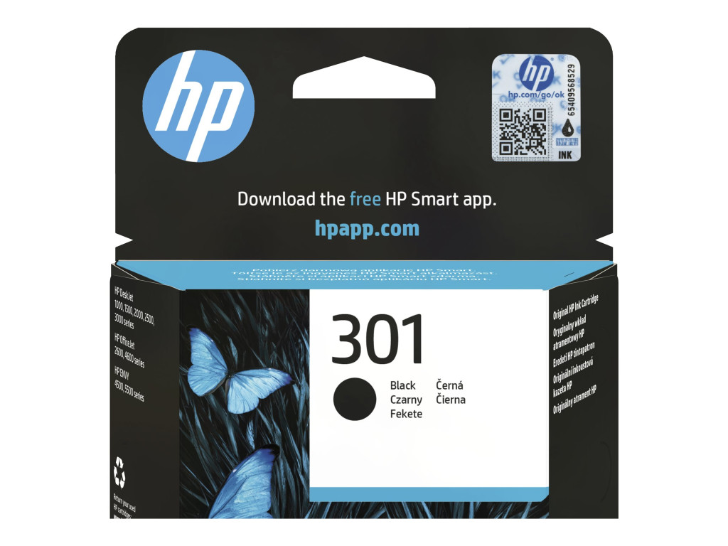 HP 301 ink black DeskJet 1050 2050