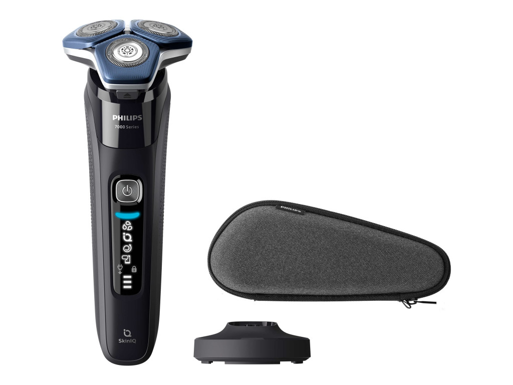 Philips Shaver | S7886/35 Series 7000 | Operating time (max) 60 min | Wet & Dry | Lithium Ion | Black