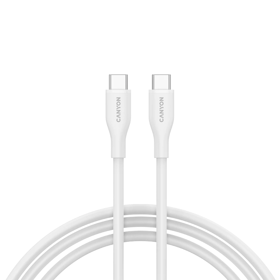 CANYON cable CC60SC10 C-C 60W 1m Silicon White