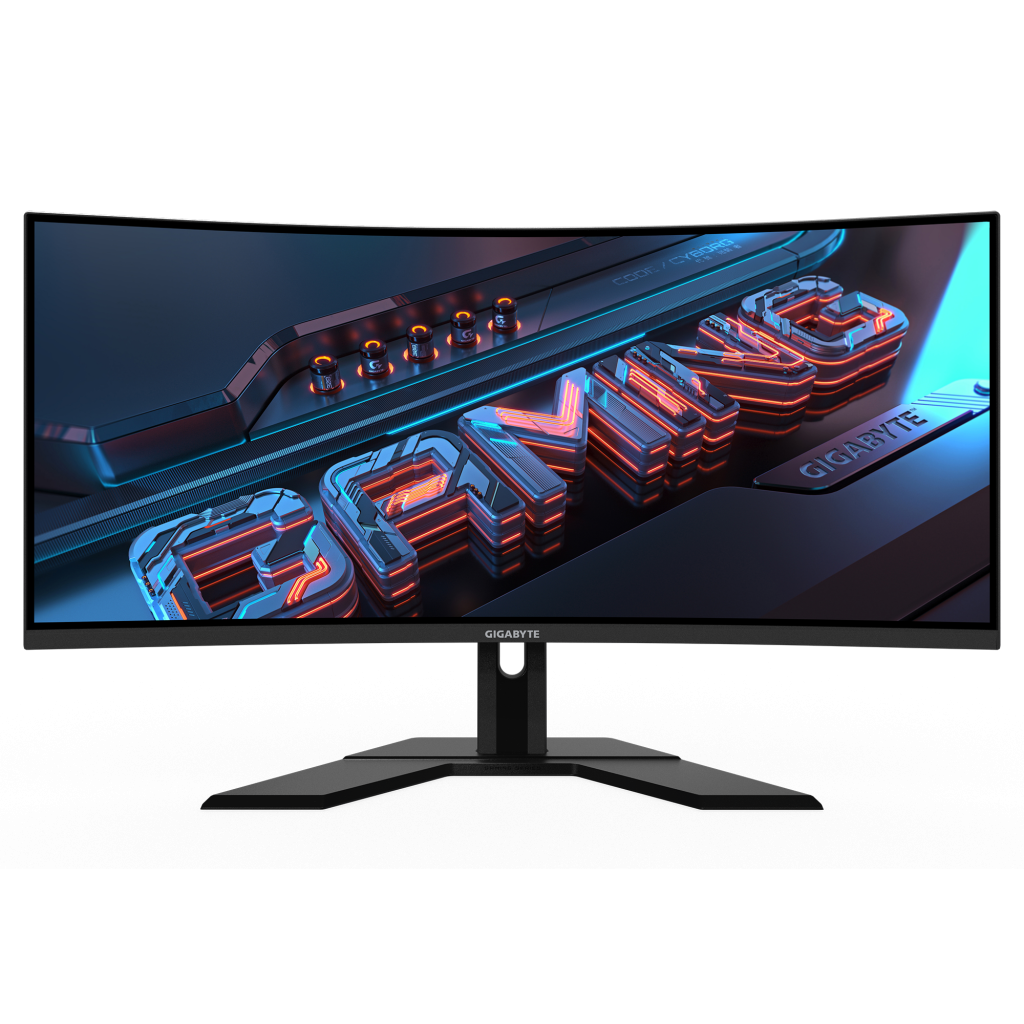 Gigabyte G34WQCP EK | 34 " | VA | 180 Hz | 1 ms | 3440 x 1440 pixels | 350 cd/m² | HDMI ports quantity 2